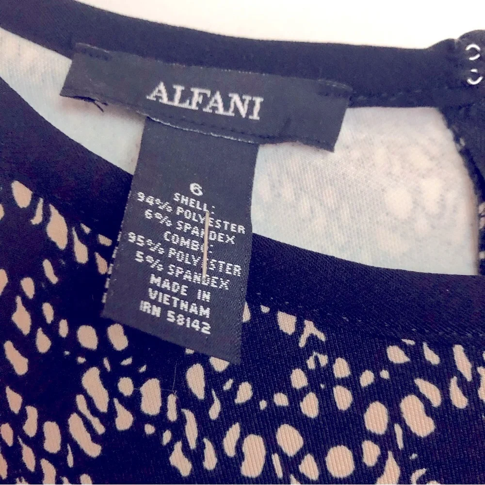 Alfani Dress NWOT mock lace dress